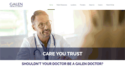 Desktop Screenshot of galenmedical.com